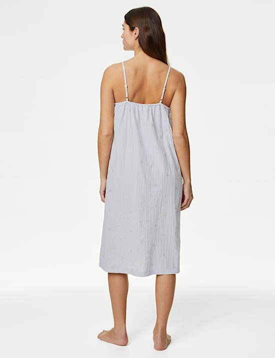 Muslin Print Chemise