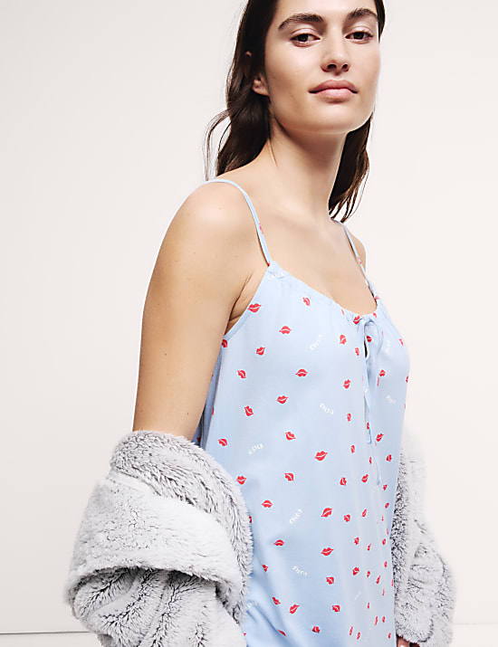 2pk Pure Cotton Printed Chemises