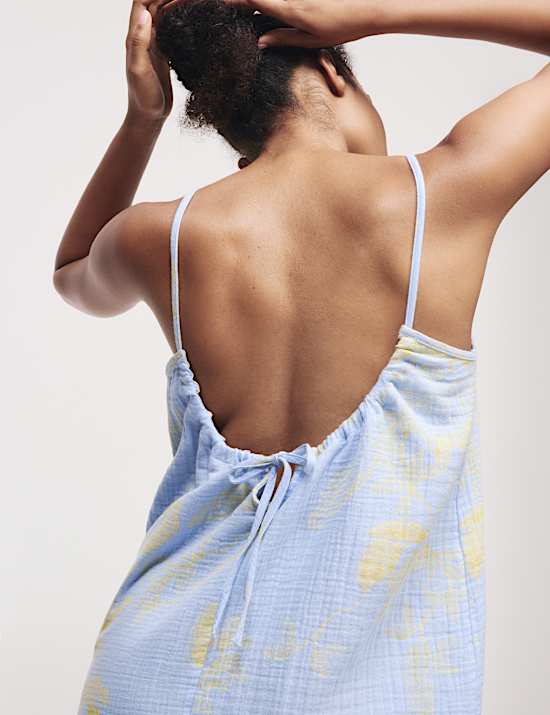 Pure Cotton Cool Comfort&trade; Printed Chemise