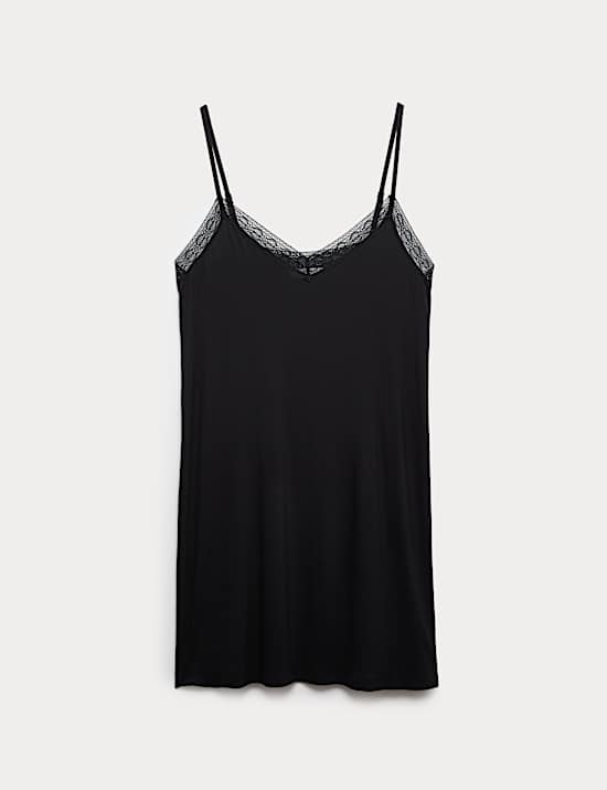 Lace Trim Chemise