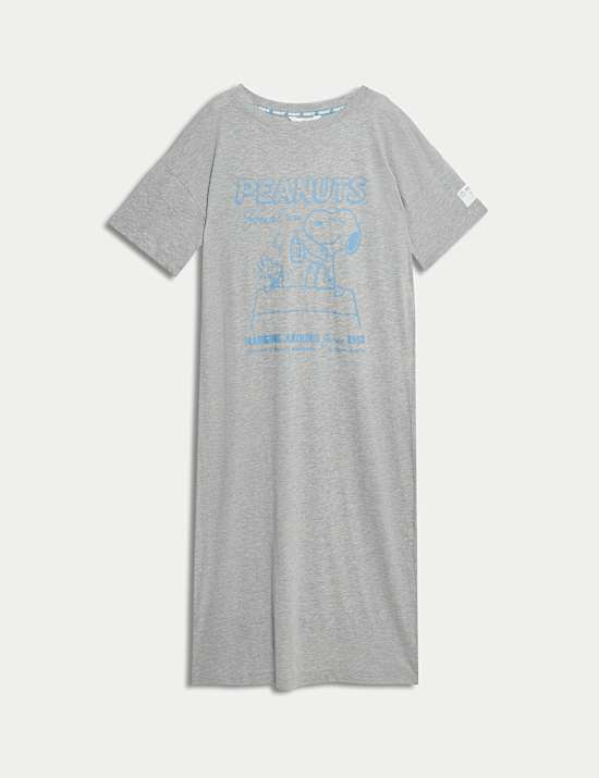 COTTON MODAL SNOOPY NIGHTDRESS