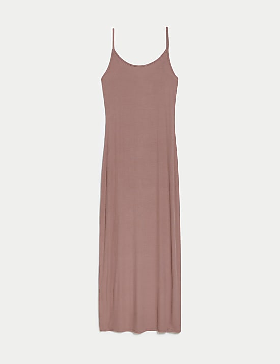 Ribbed Strappy Nightdress