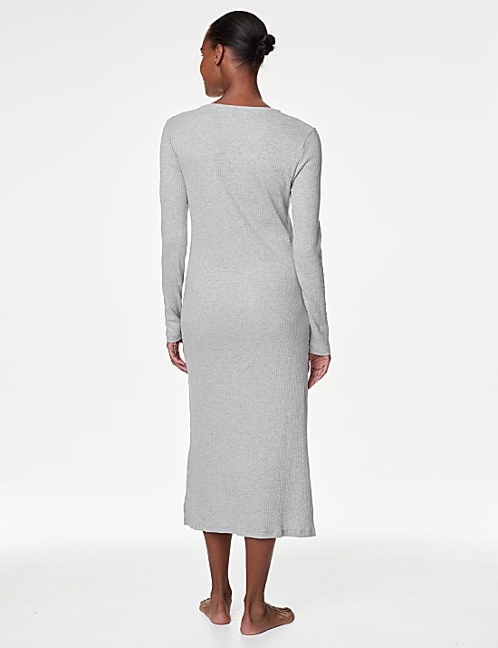 Cool Comfort&trade; Ribbed Nightdress