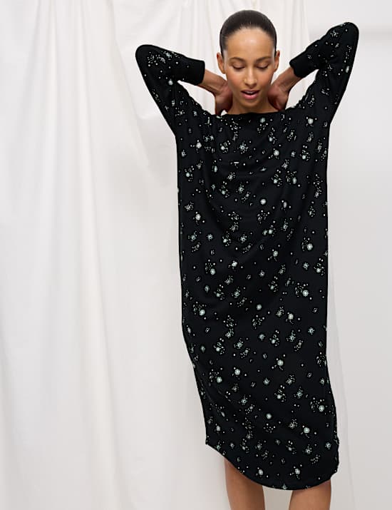 Pure Cotton Eid Printed Nightdress