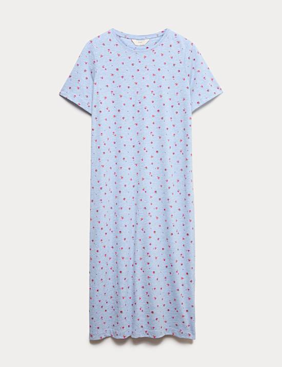 Cool Comfort™ Printed Long Nightdress