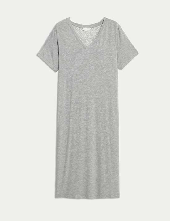 Lace Insert Nightdress