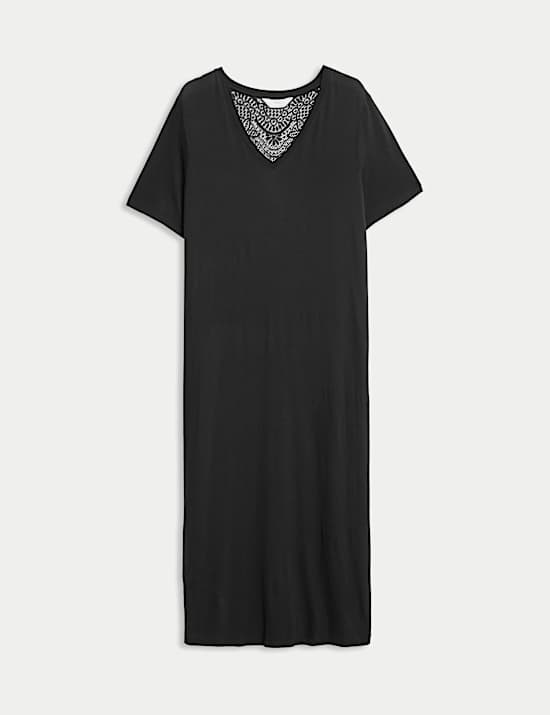 Lace Insert Nightdress