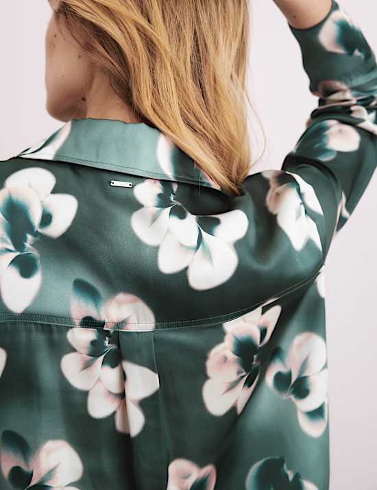 Dream Satin™ Floral Pyjama Top