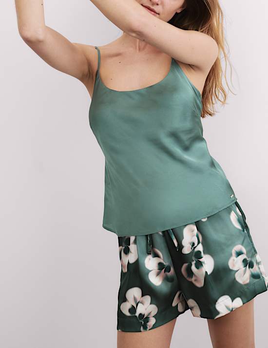 Dream Satin™ Floral Pyjama Shorts
