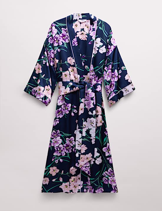 The Floral Print Wrap