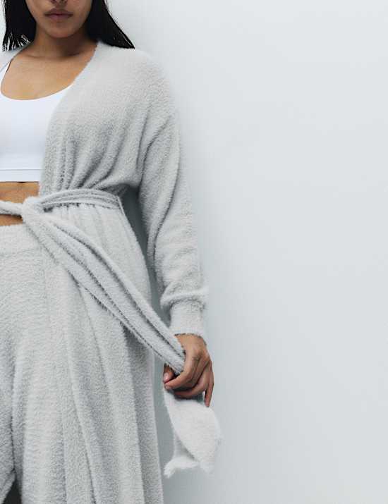 Pyjama portefeuille en maille plume