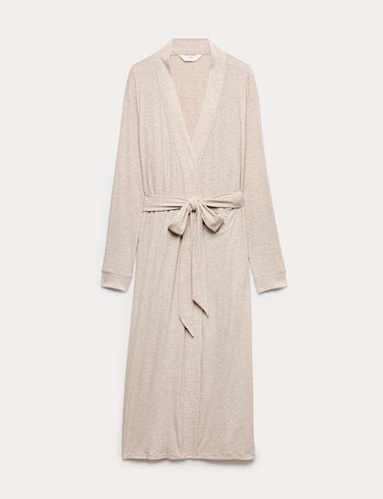 Modal Rich Ribbed Long Wrap