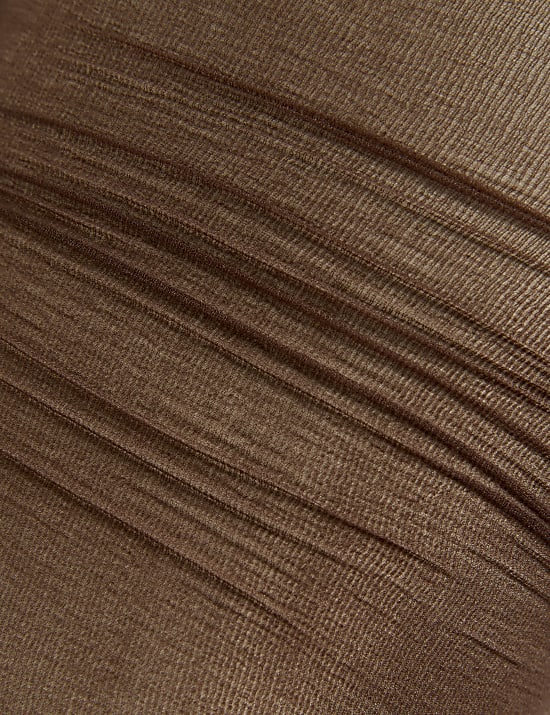 7er-Pack formgebende, transparente Strumpfhosen (7 den)