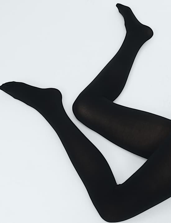 100 Denier Thermal Heatgen&trade; Opaque Tights