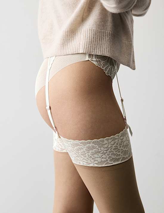 2pk 10 Denier Ladder Resist Matt Stockings