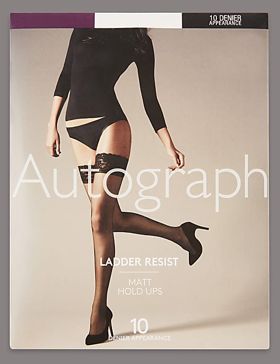 10 Denier Ladder Resist Matt Hold-ups