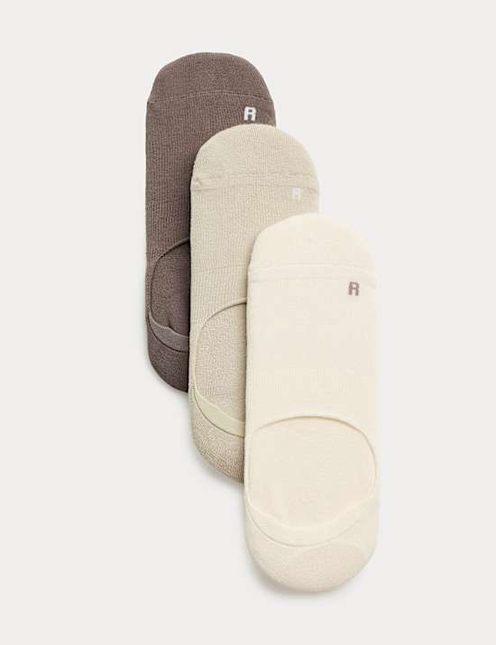 3 Pack Invisible Cushioned Trainer Liners&trade;