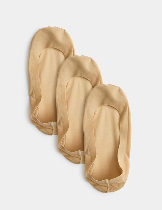 Pack de 3 pares de salvapi&eacute;s de corte bajo