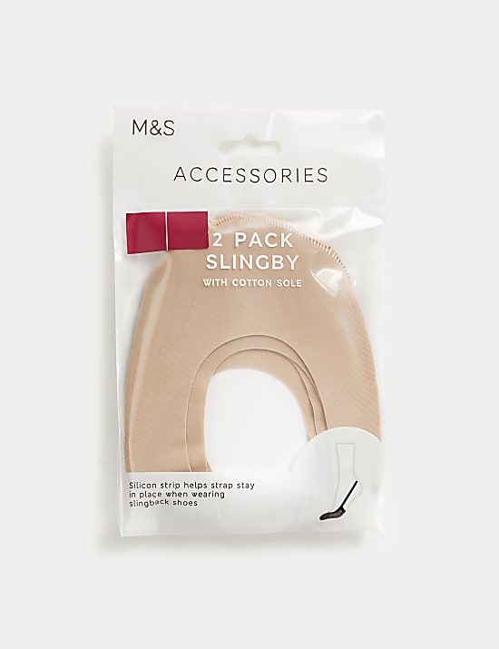 2pk Cotton Blend Slingbies