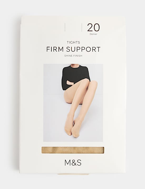 2 Pack 20 Denier Firm Support Tights