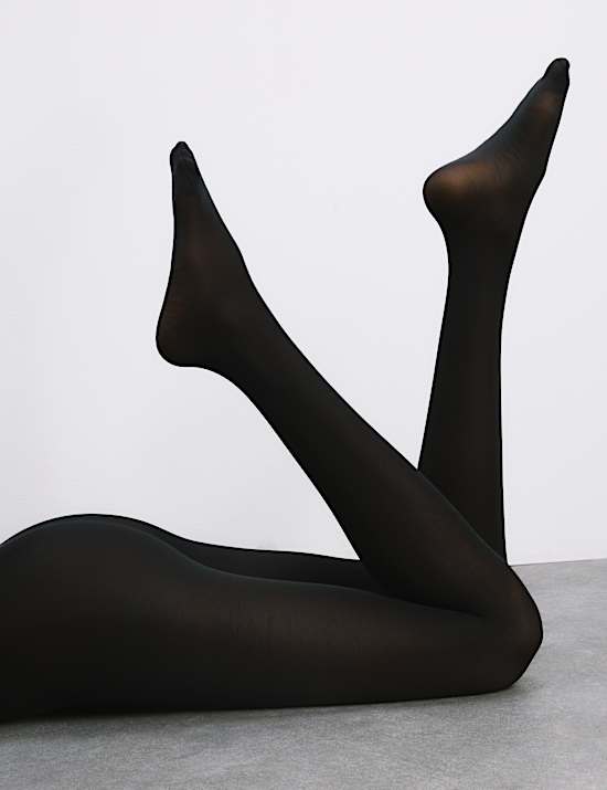 2pk 40 Denier Opaque Tights