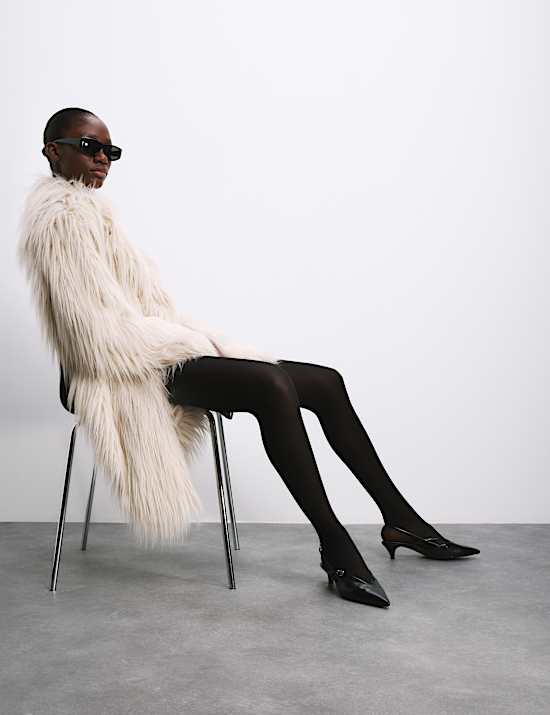 2pk 40 Denier Opaque Tights