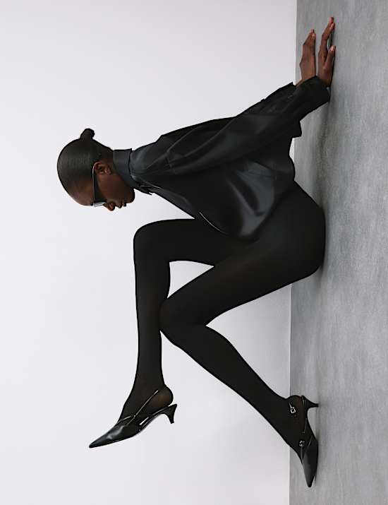 Collants 40 deniers de qualité supérieure à finition veloutée