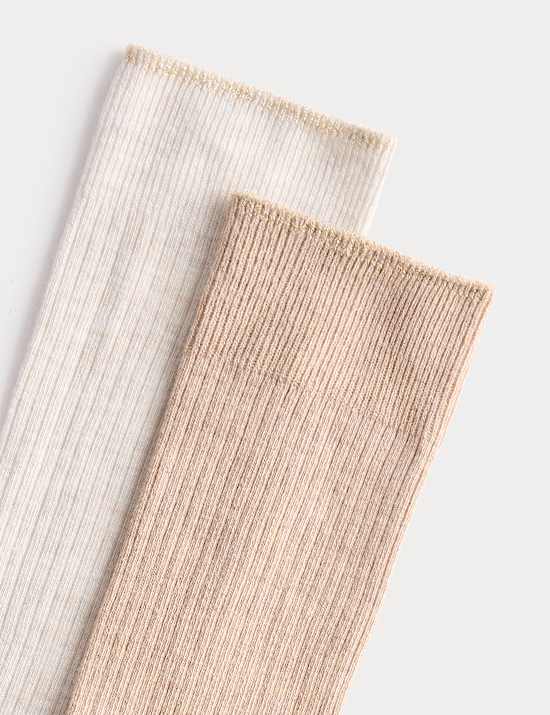 2 Pack Supersoft Crew Socks