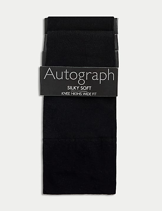 2pk Silky Soft Knee Highs