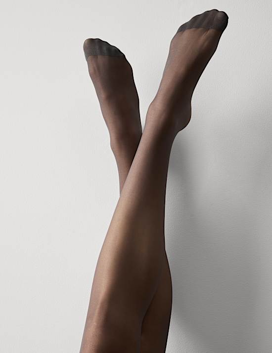 Pevné a matné punčochové kalhoty 10 DEN, 3 ks