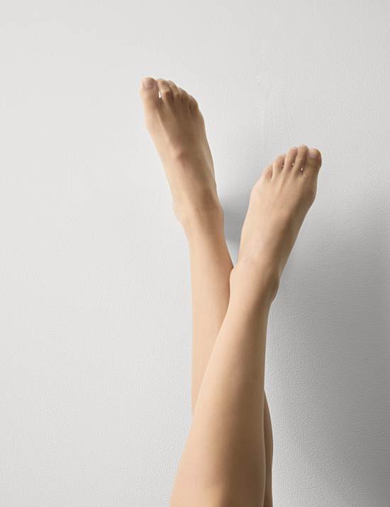 2pk 5 Denier Bare Invisibles Sheer Tights