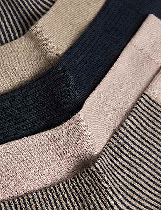 5 Pack Supersoft Patterned Crew Socks