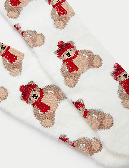 Spencer Bear&trade; Slipper Socks