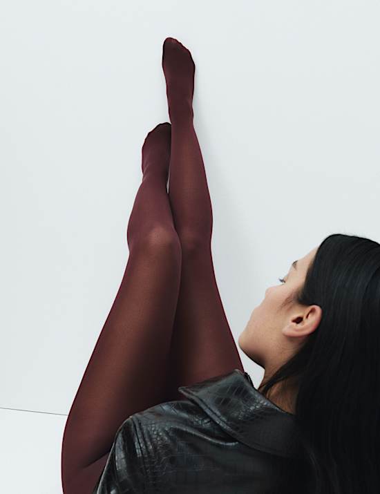 Collants opaques soyeux 40 deniers