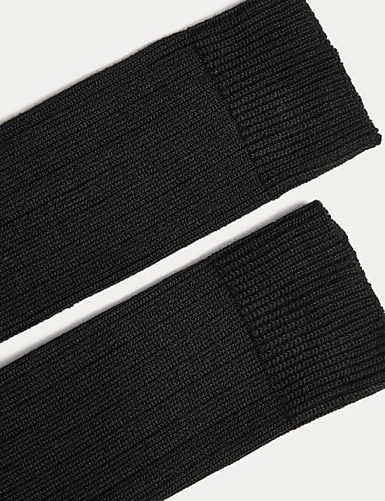 Lot de 2 paires de Chaussettes hautes chauffantes