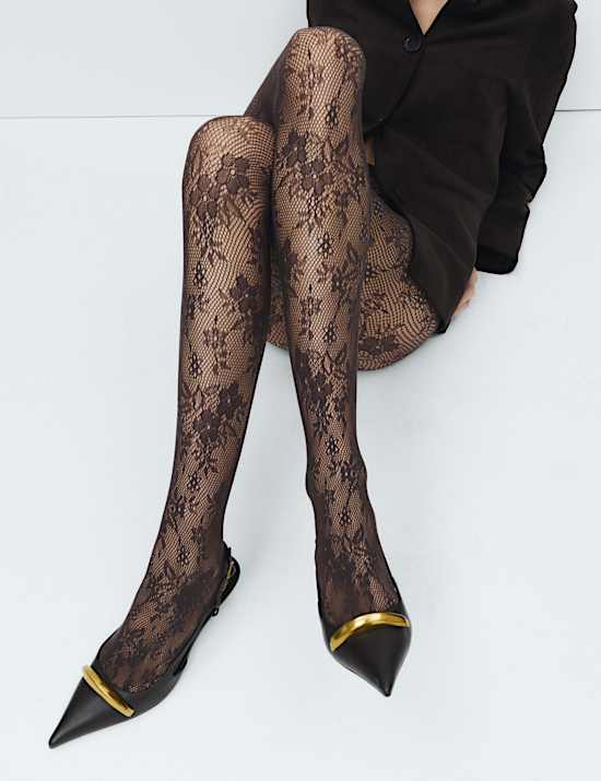 Fishnet Lace Tights
