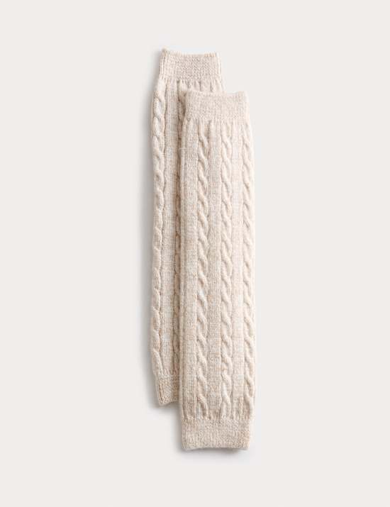 Cable Knit Leg Warmers