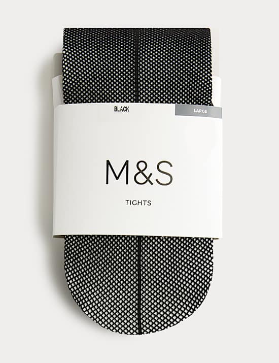 Backseam Fishnet Tights