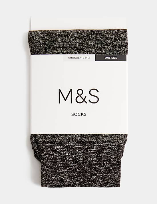 Sparkle Sheer Ankle Highs