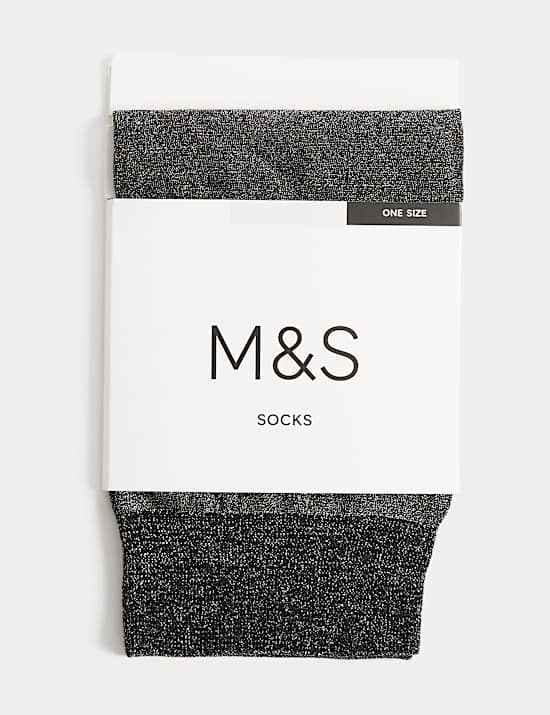 Sparkle Sheer Ankle Highs