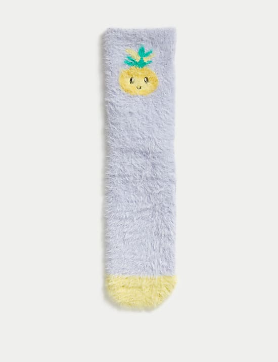 Cosy Pineapple Slipper Socks