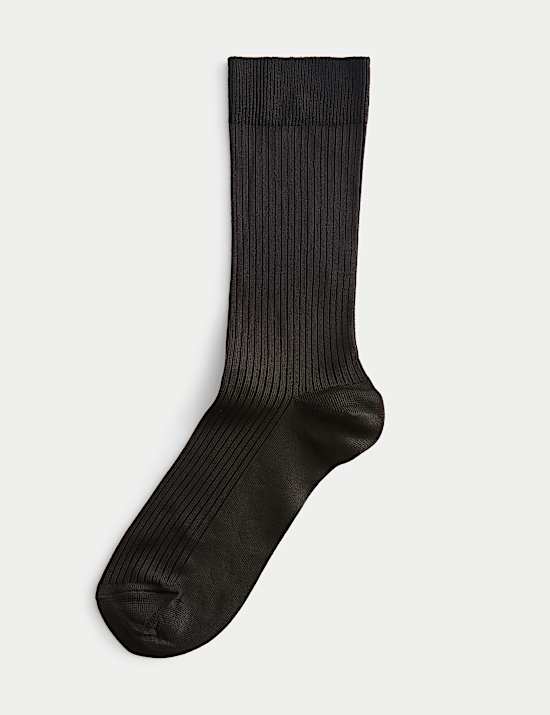 Rayon Mid Calf Socks