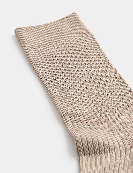 Skarpetki z wiskozy do połowy łydki