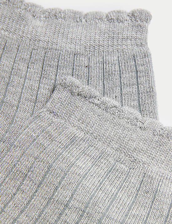 5er-Pack Söckchen mit nahtlosen Zehen