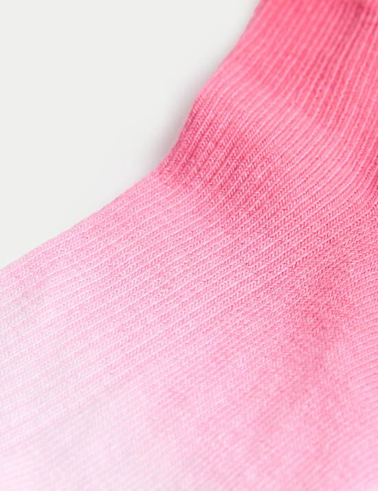 Ομπρέ κάλτσες μέχρι τον αστράγαλο με υψηλή περιεκτικότητα σε βαμβάκι