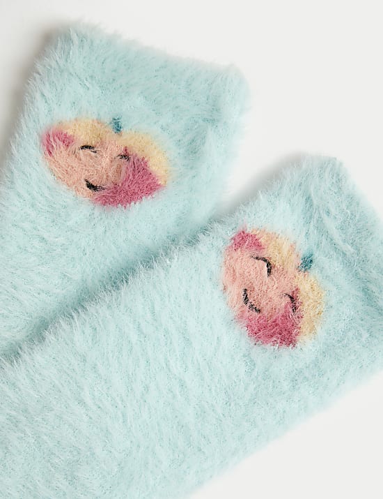 Χνουδωτές κάλτσες μέχρι τον αστράγαλο