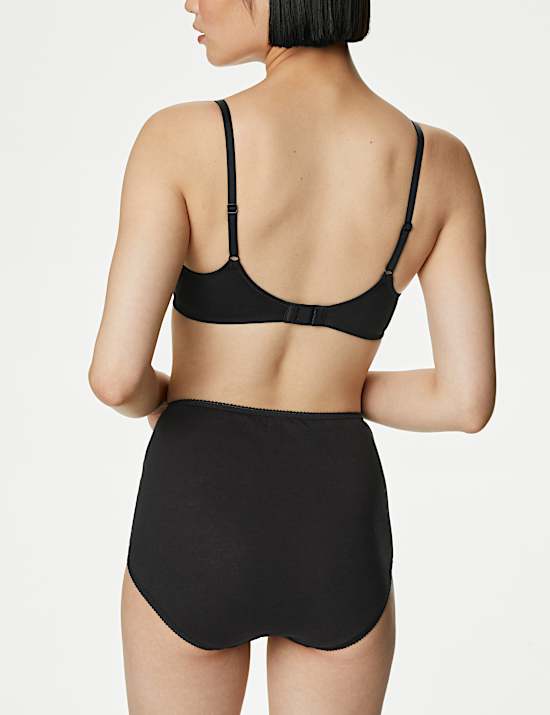 Lot de 4 culottes embo&icirc;tantes 100 % coton