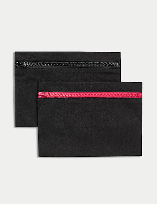 2pk Cotton Rich Period Travel Bags