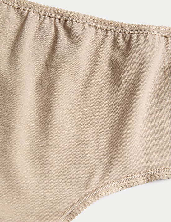 5pk Cotton Rich High Rise Shorts