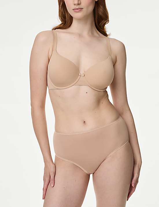 5pk Cotton Rich High Rise Shorts